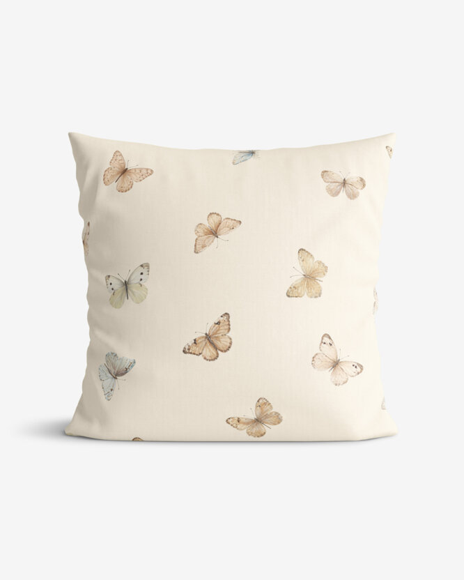 Dekorativer Kissenbezug - Schmetterlinge