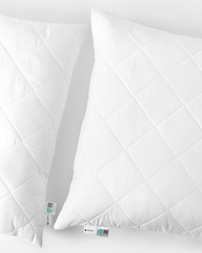 Gestepptes Kissen Comfort - 80 x 80 cm