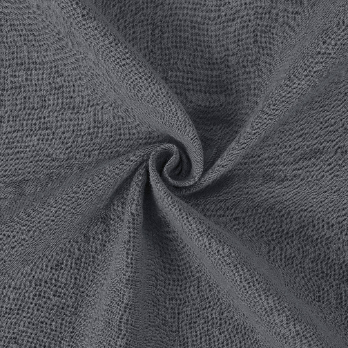 Musselinstoff – anthrazit