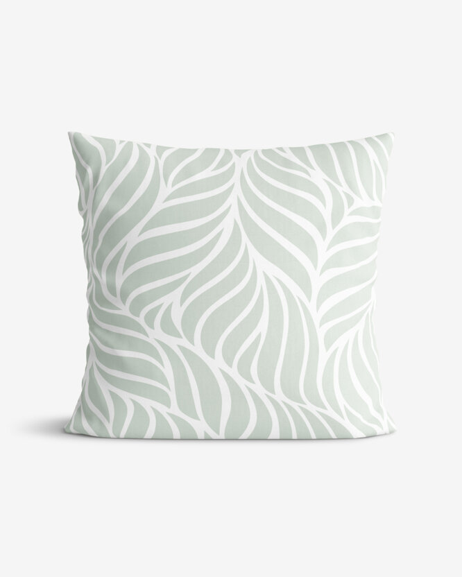 Dekorativer Kissenbezug - Salbeilinien
