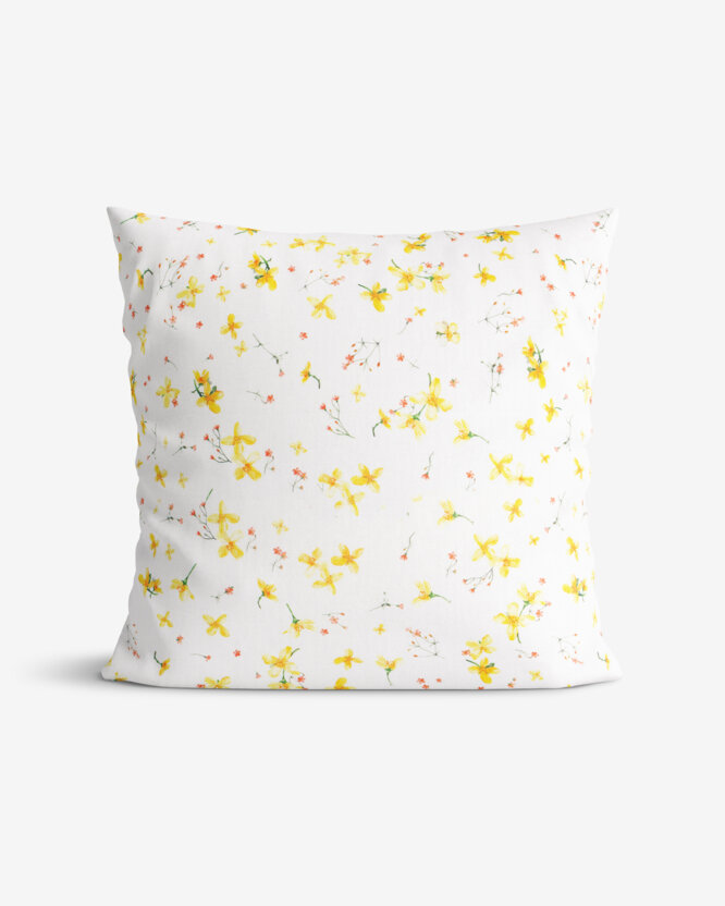 Dekorativer Kissenbezug Valencia - Blüten der Narzissen
