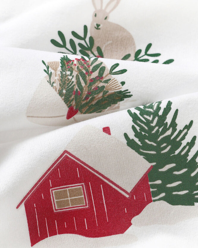 Flanell-Bettwäsche - Traditionelle Weihnachten