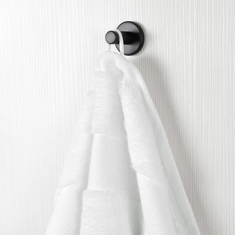 Bambus-Handtuch/Badetuch – burgunderrosa