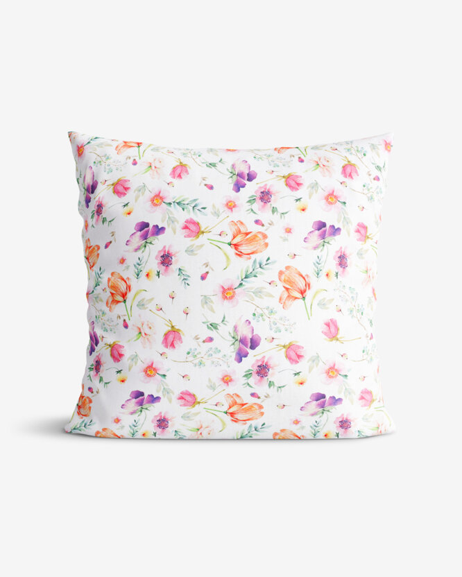 Kissenbezug aus Baumwolle Deluxe - verliebter Frühling