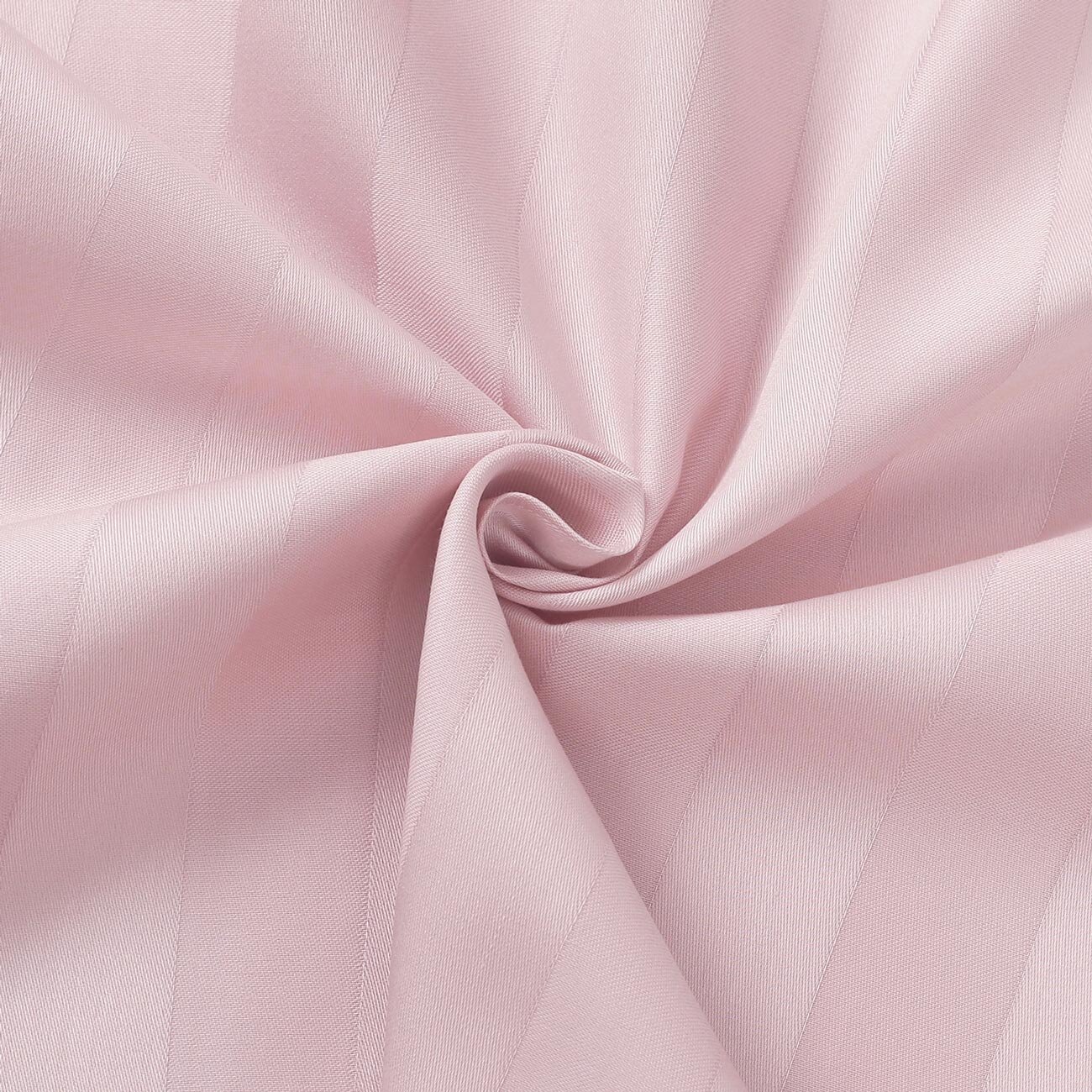 Damast - altrosa Streifen mit Satin-Glanz