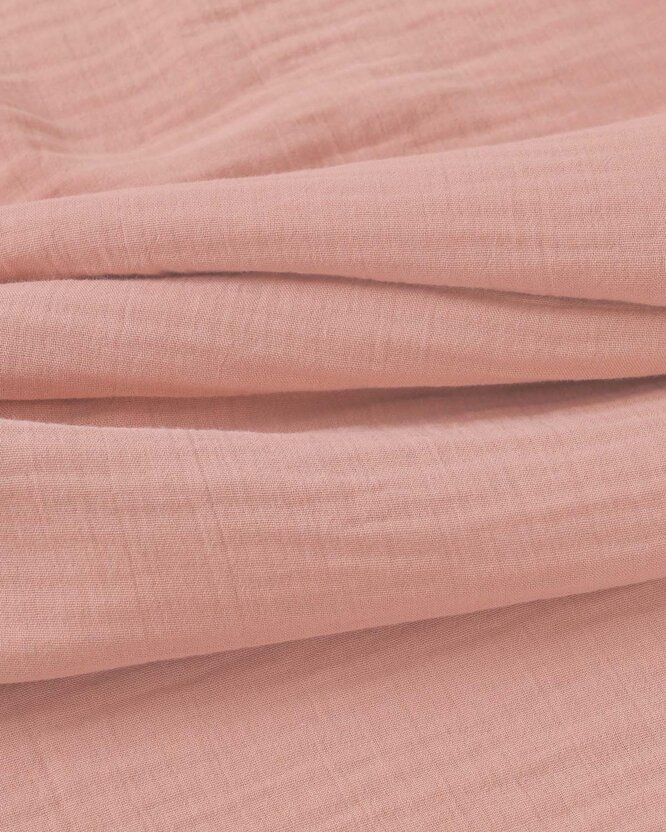 Musselin-Kissenbezug – pfirsich