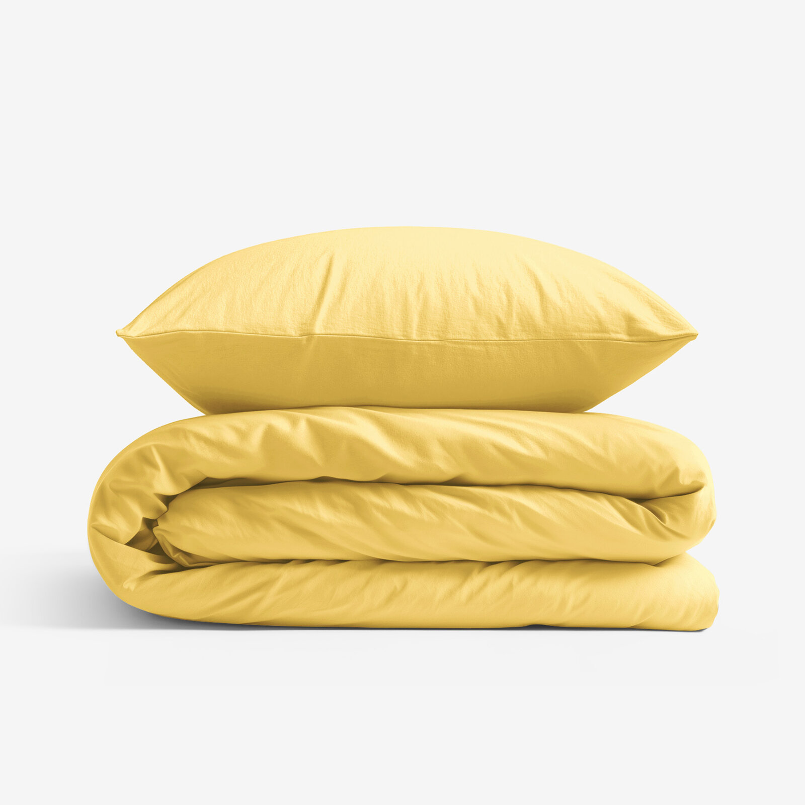 Bettwäsche aus Baumwolle - gelb
