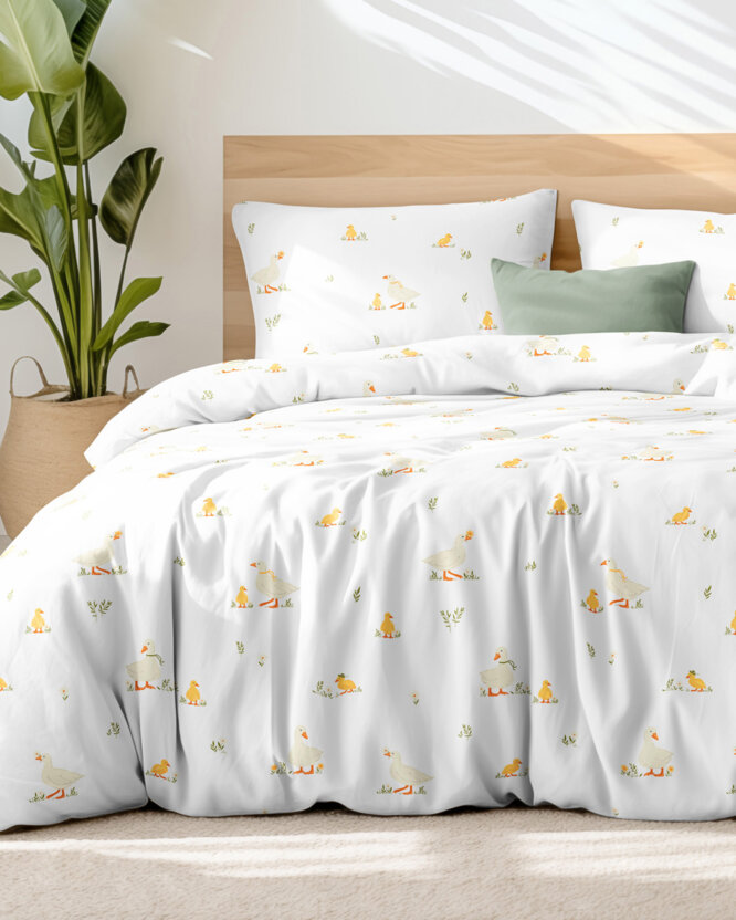 Ostern Bettwäsche aus Baumwolle - Enten