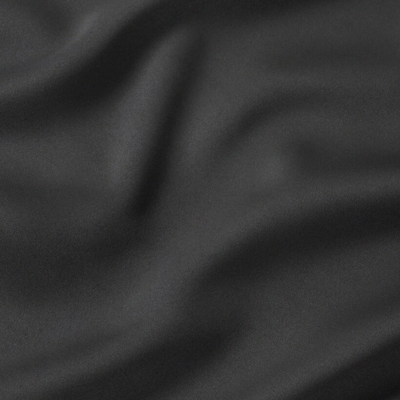 Verdunkelungsstoff Blackout mit Satin-Glanz - dunkelgrau