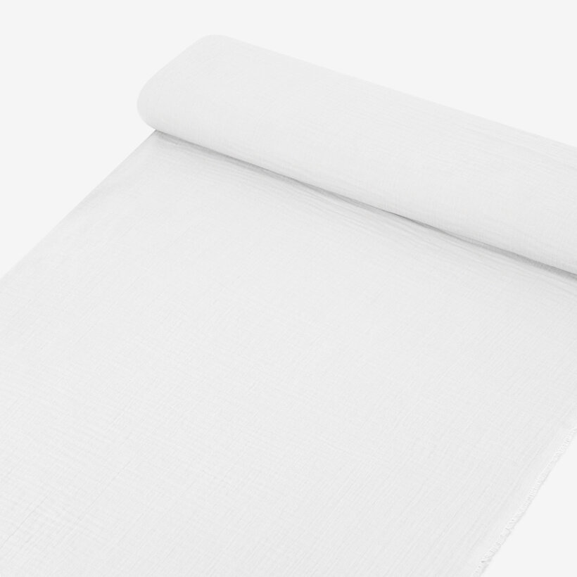 Musselinstoff – weiß