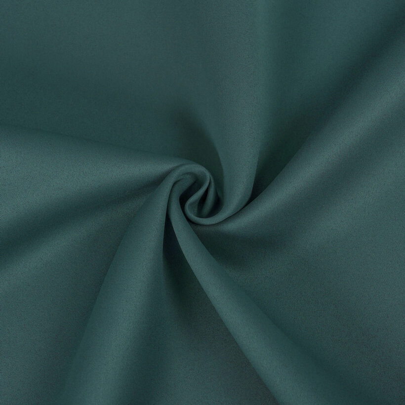 Verdunkelungsstoff Blackout mit Satin-Glanz - petrol