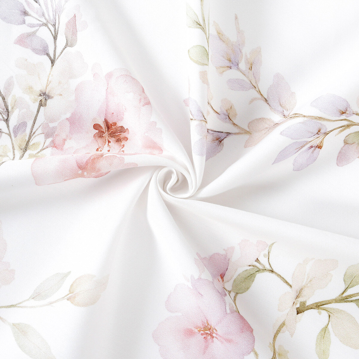 Mako-Satin - Romantische Wiese