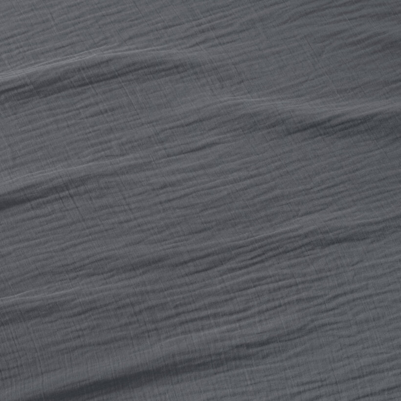 Musselinstoff – anthrazit
