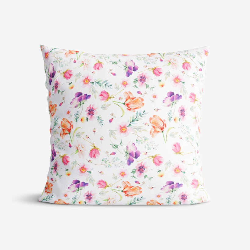 Kissenbezug aus Baumwolle Deluxe - verliebter Frühling