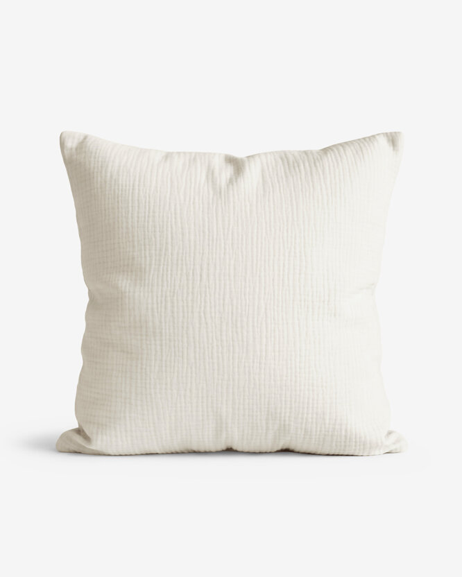 Musselin-Kissenbezug – creme