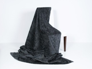 Plyš - metráž š. 150cm - TERAN 989 ŠEDÝ