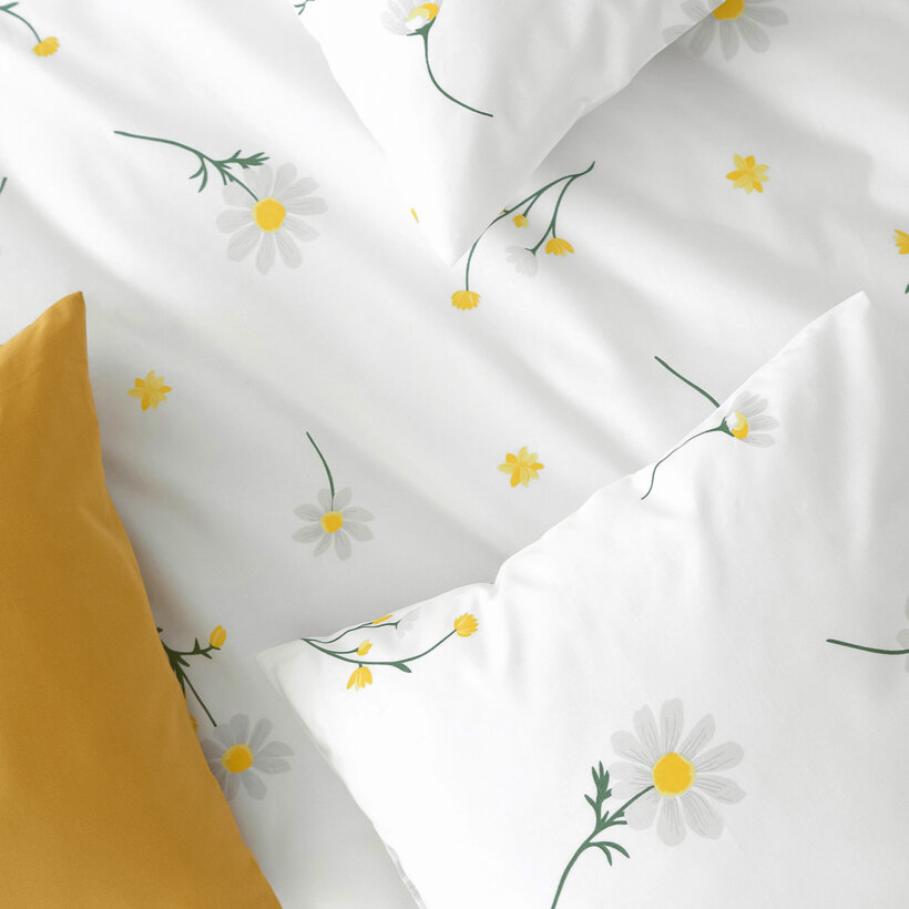 Bettwäsche aus Baumwolle - Kamille