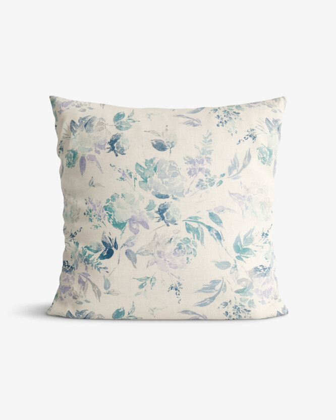 Dekorativer Kissenbezug Valencia - Pflanzenabdrücke