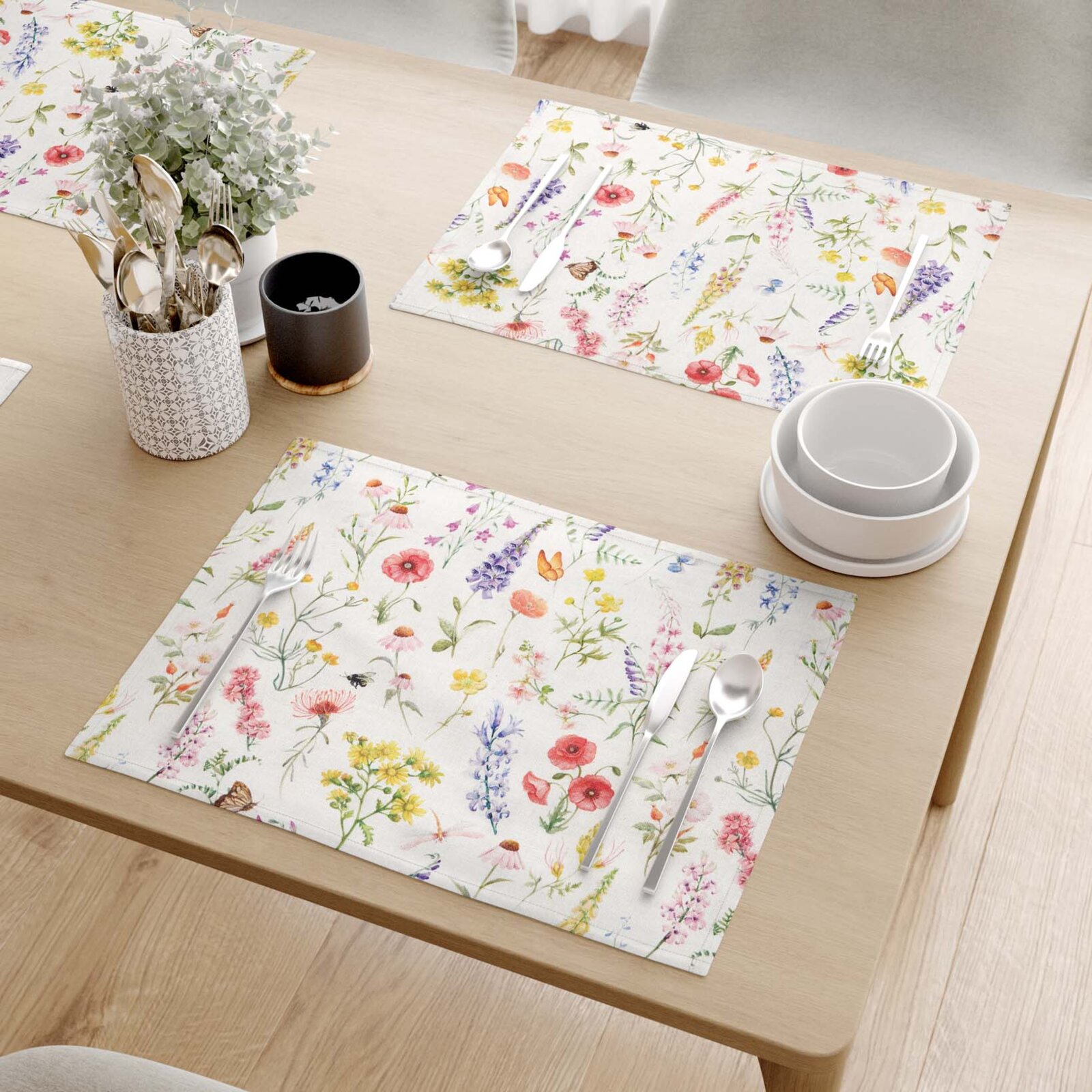Tischset Valencia - Blühende Wiese - Set 2 Stück