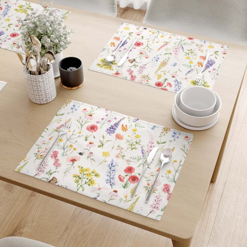 Tischset Valencia - Blühende Wiese - Set 2 Stück