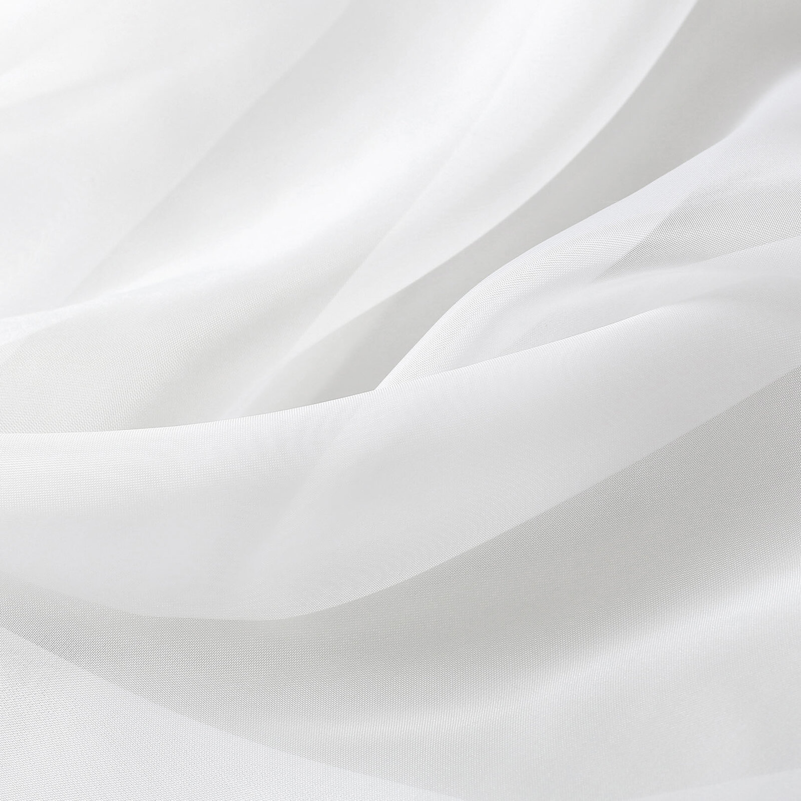 Glatter Voile – Weiß