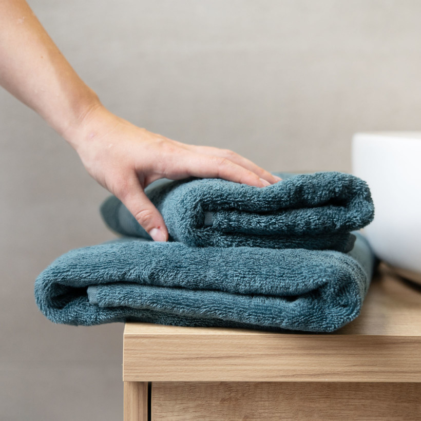 Bamboo Handtuch/Duschtücher Soft Lux - petrol