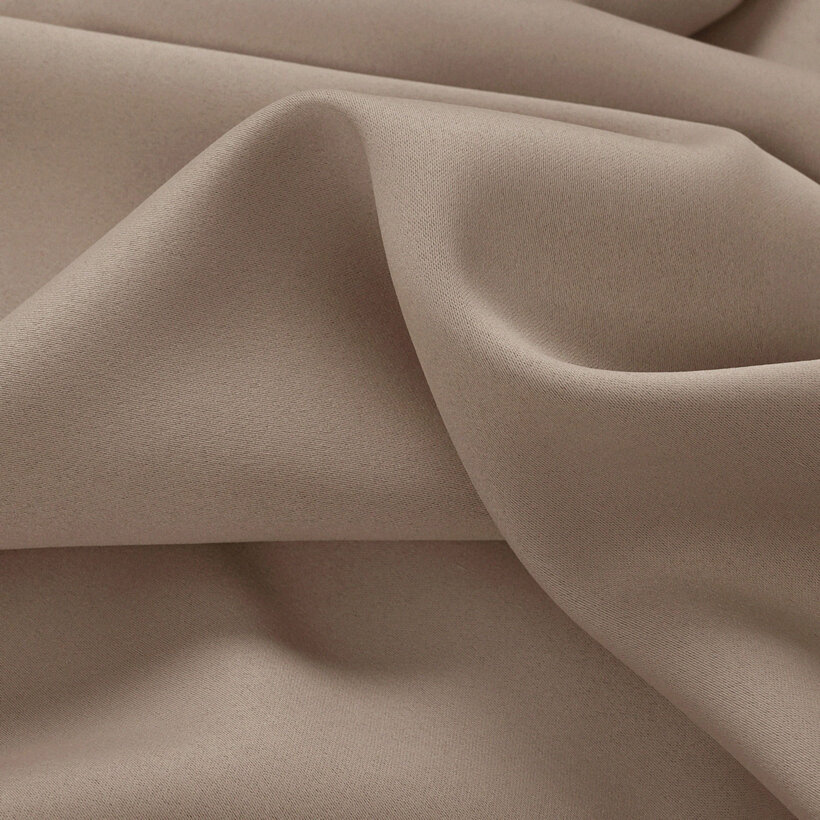 Verdunkelungsstoff Blackout mit Satin-Glanz - kaschmirfarben