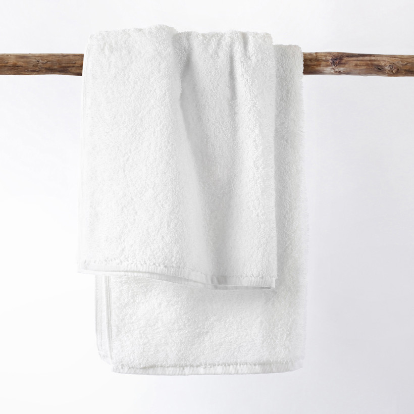 Hotel- Frotteehandtuch / Duschtücher ohne Bordüre - 400g/m2 - weiß