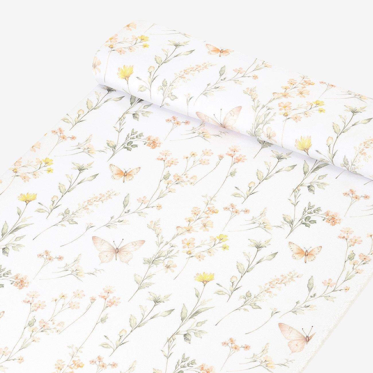 Teflonstoff für Tischdecken - Schmetterlingsgarten