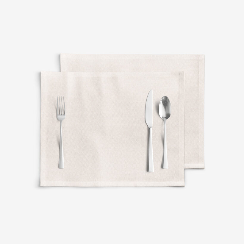 Tischset Peru - creme - 2 Stück