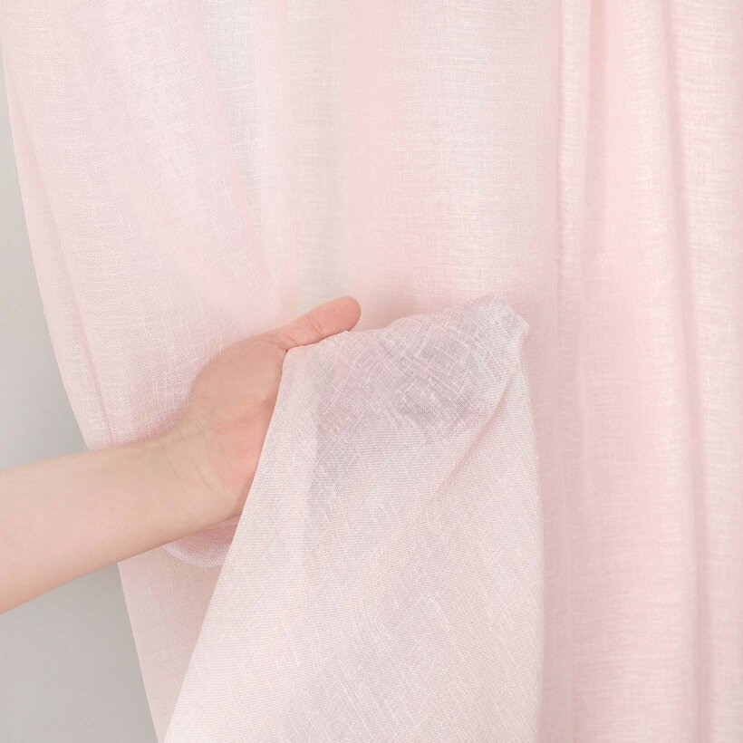 Voile – Rustikales Rosa