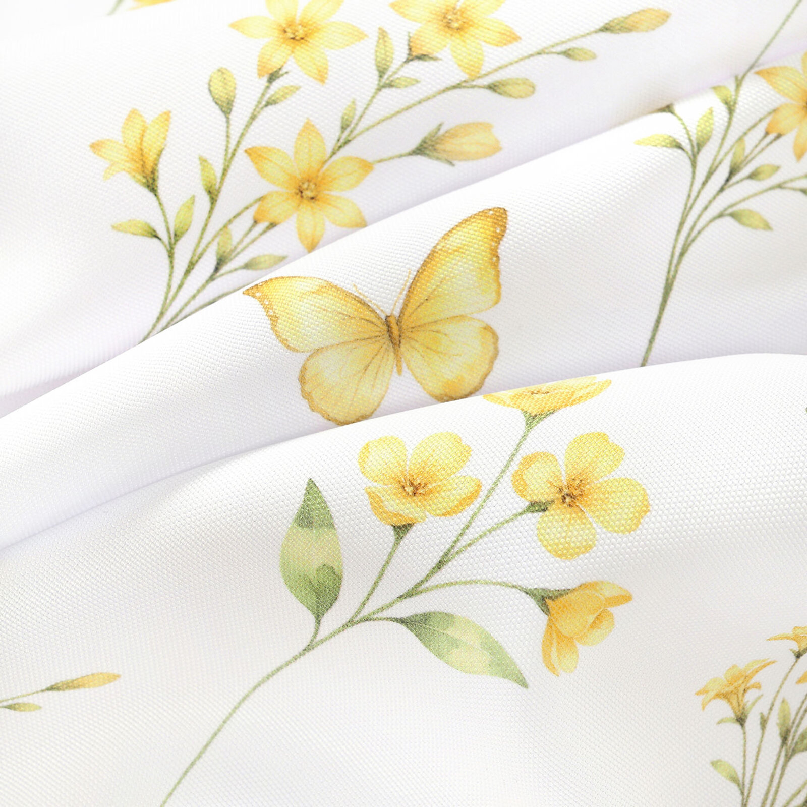 Eckige Teflon-Tischdecke - Gelbe Wiese