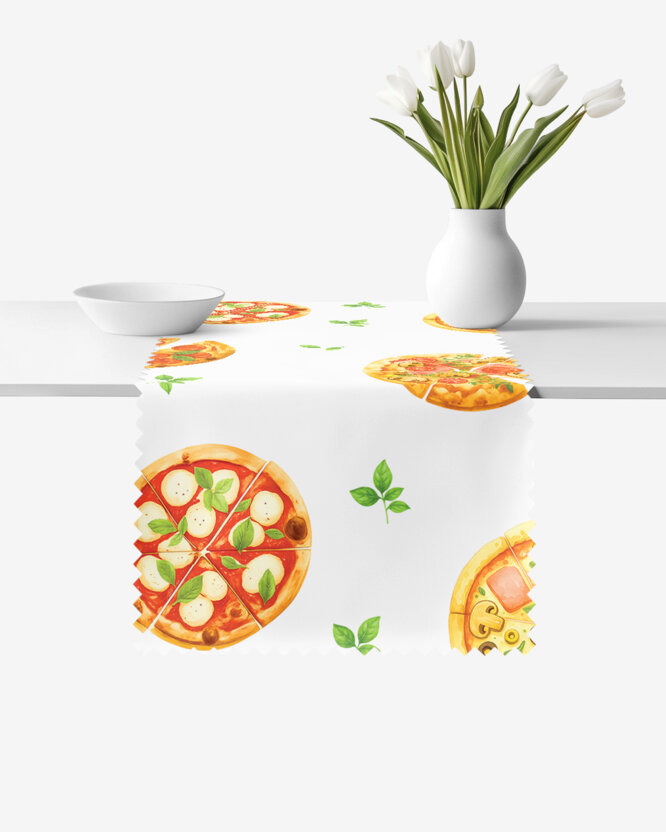 Tischläufer Teflon - köstliche Pizza