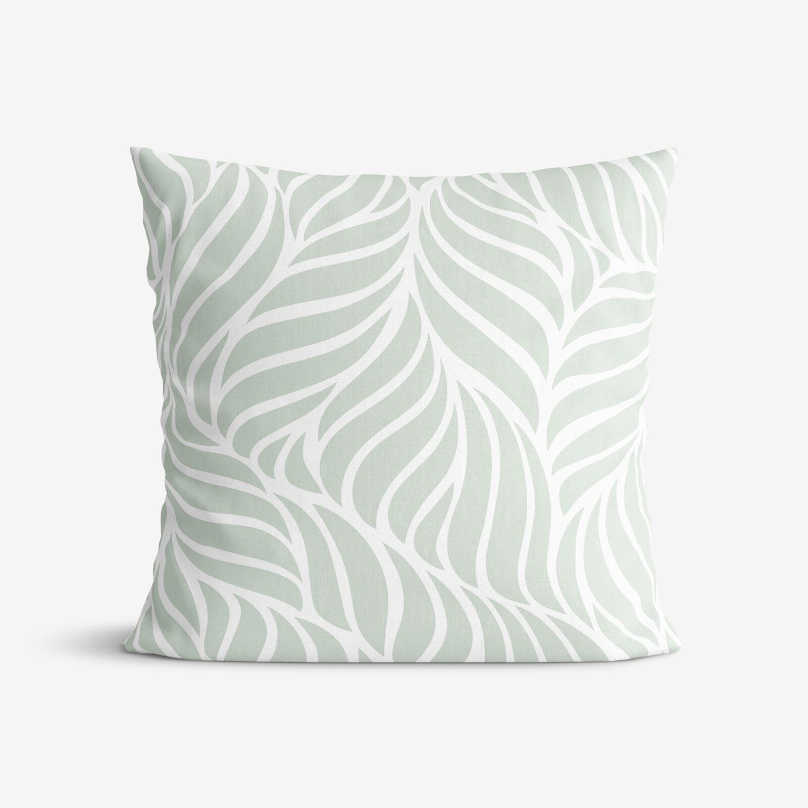 Dekorativer Kissenbezug - Salbeilinien