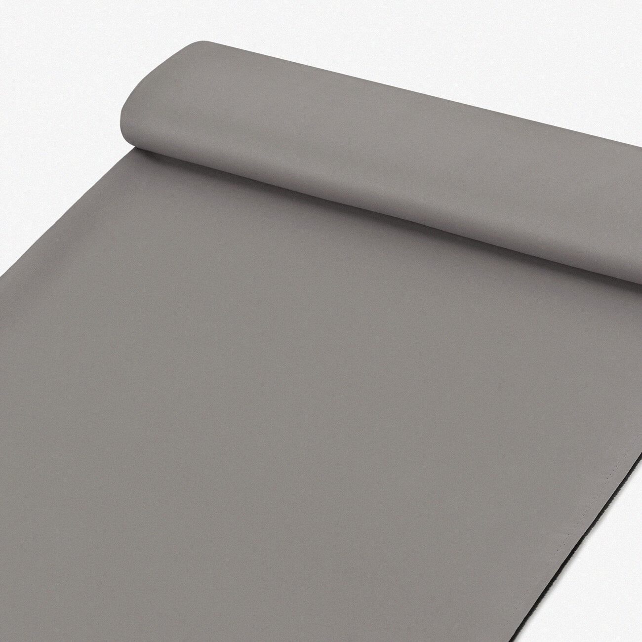 Verdunkelungsstoff Blackout mit Satin-Glanz - grau