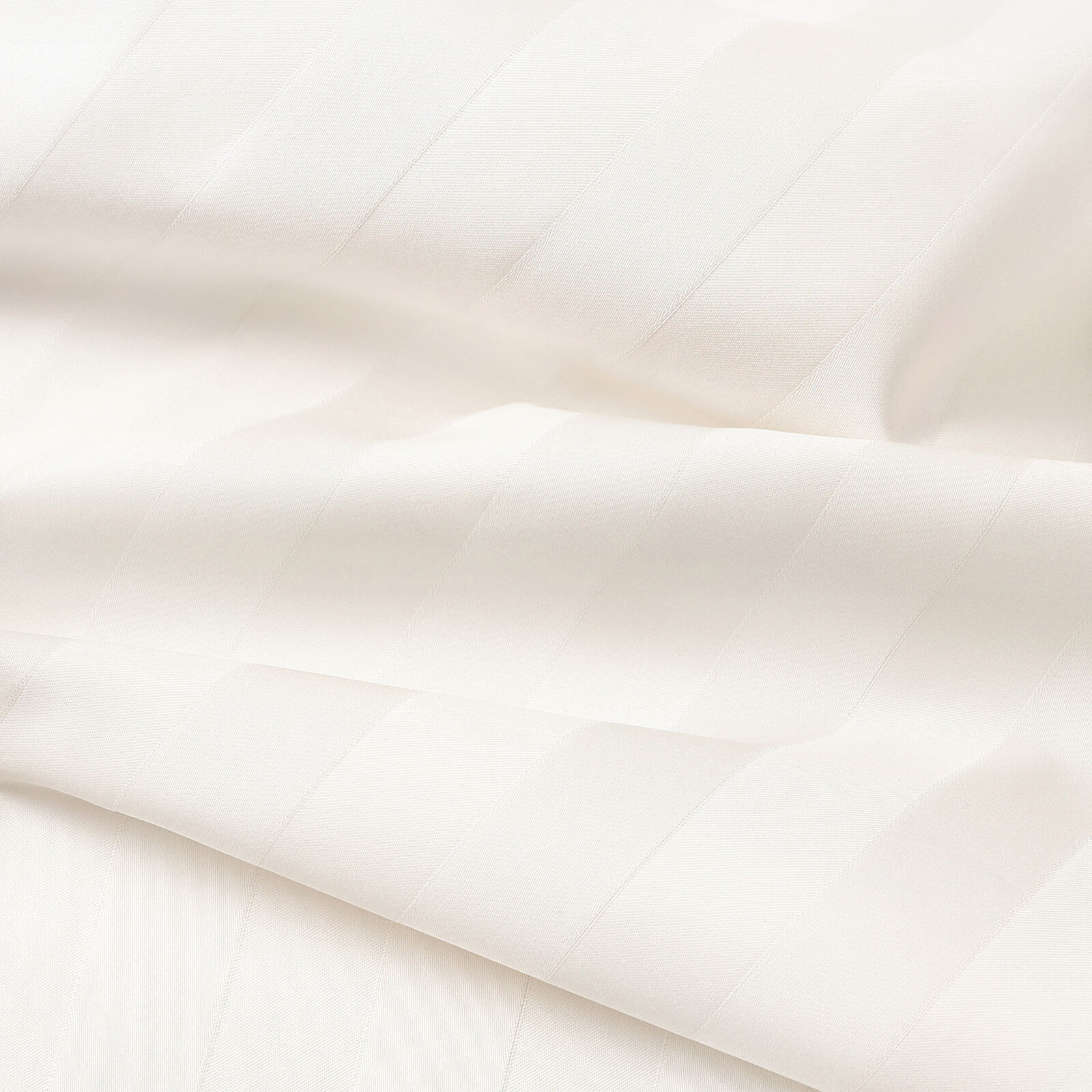 Festliches Damast-Tischset - creme Streifen mit Satin-Glanz - 2 Stück