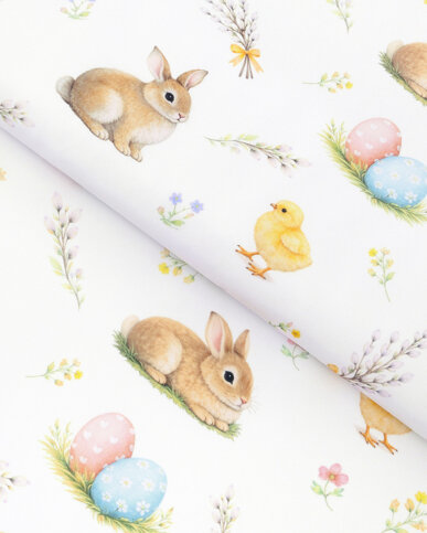 Ostern Teflonstoff für Tischdecken - Frohe Ostern