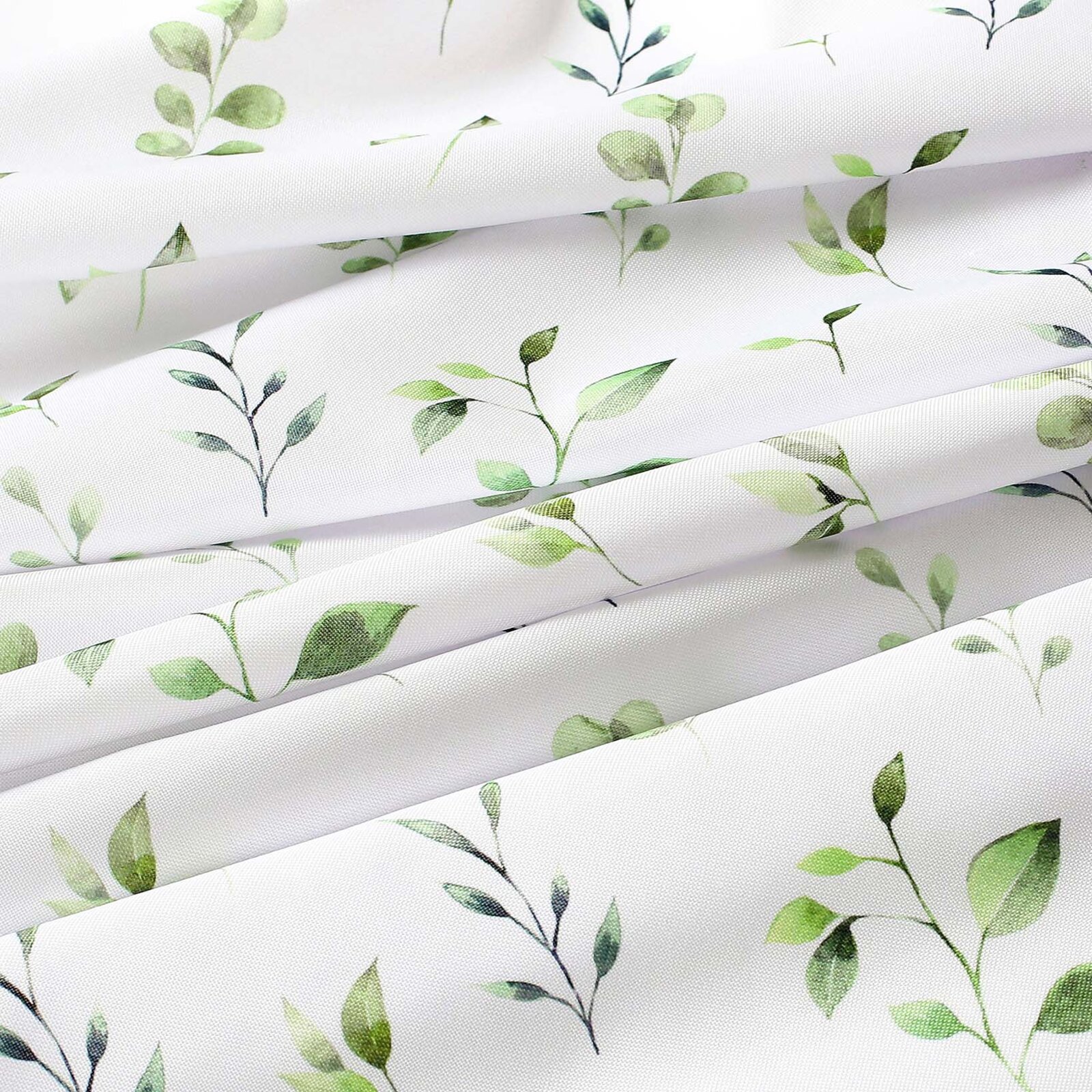 Eckige Tischdecke Teflon - Eukalyptusblätter