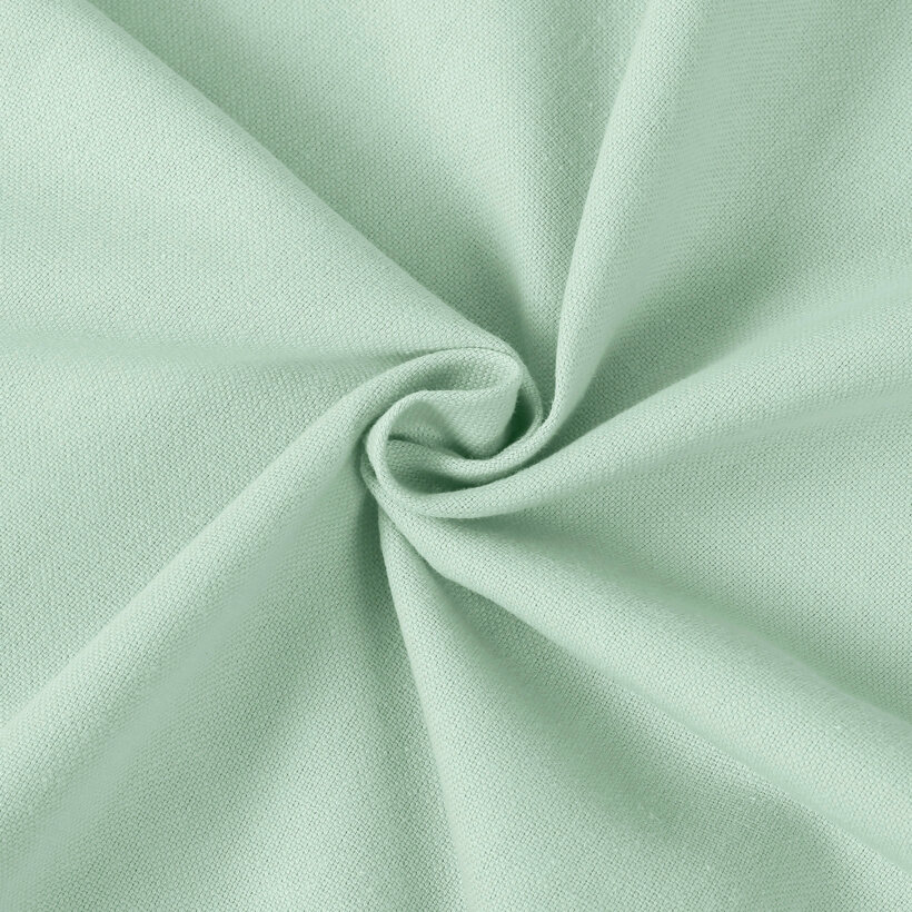 Quadratische Tischdecke aus Leinenmischung - hellmint