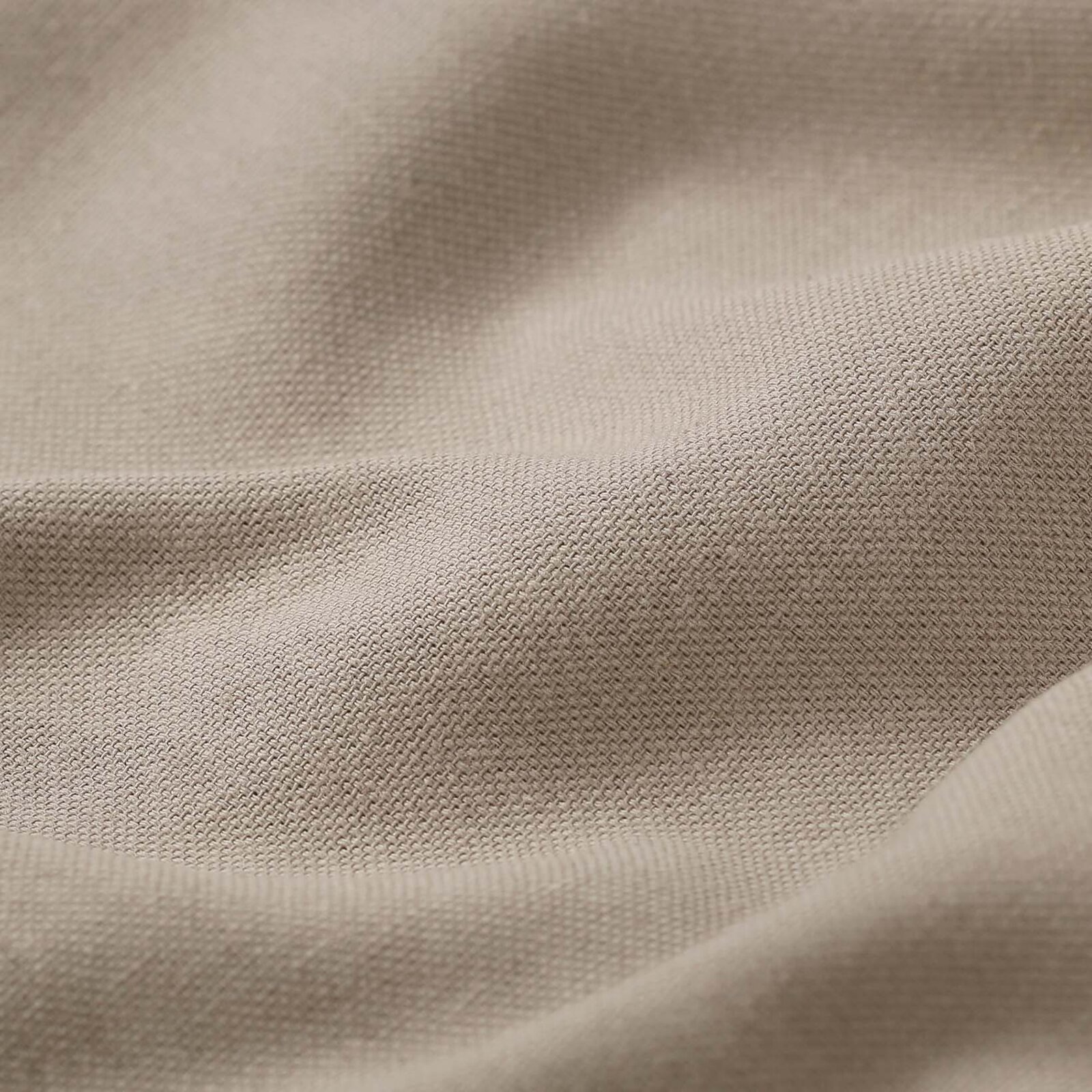Quadratische Tischdecke aus Leinenmischung - kaffee