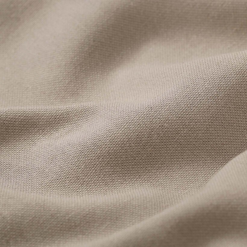 Quadratische Tischdecke aus Leinenmischung - kaffee