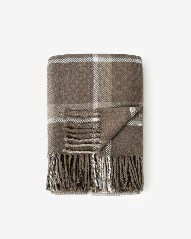 Plaid Karo - nussbraun