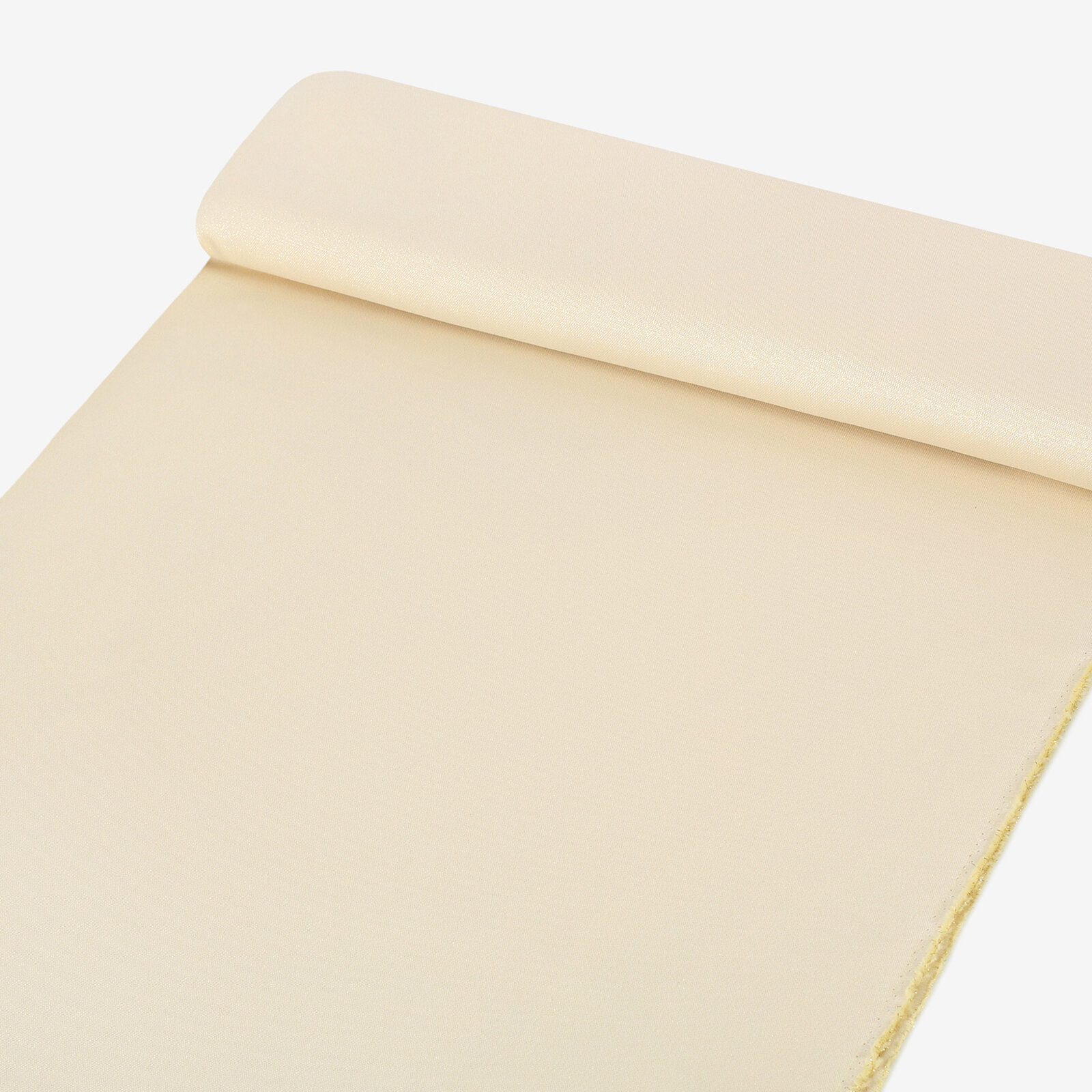Dekorativer Stoff - goldfarbe mit Glitzereffekt