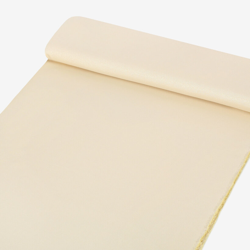 Dekorativer Stoff - goldfarbe mit Glitzereffekt