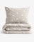 Bettwäsche aus Baumwolle - Herzchen auf Latte