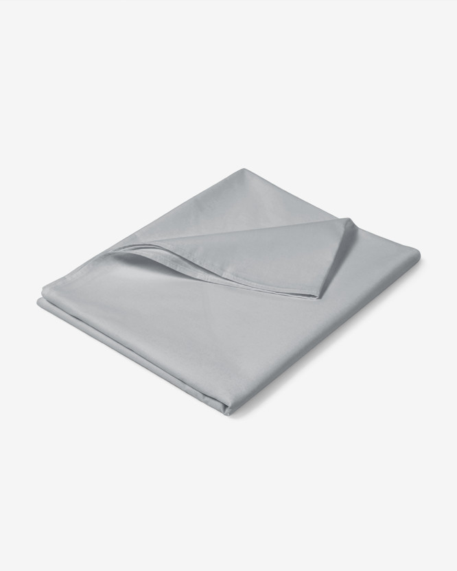 Bettlaken aus Baumwolle - grau