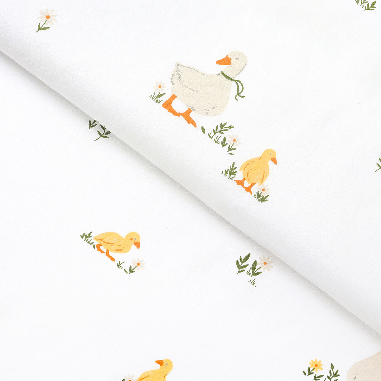 Ostern Baumwollstoff - Enten