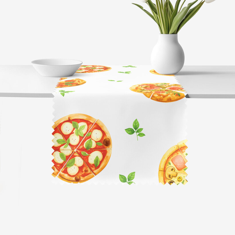 Tischläufer Teflon - köstliche Pizza