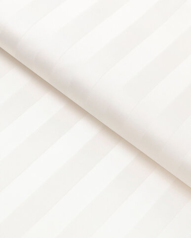 Damast - creme Streifen mit Satin-Glanz