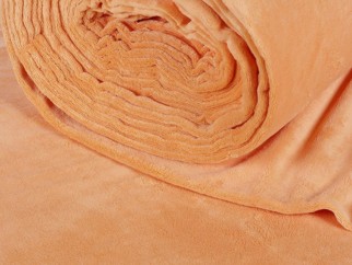 Mikrovlákno MERUŇKOVÉ - oboustranné - metráž š. 160 cm